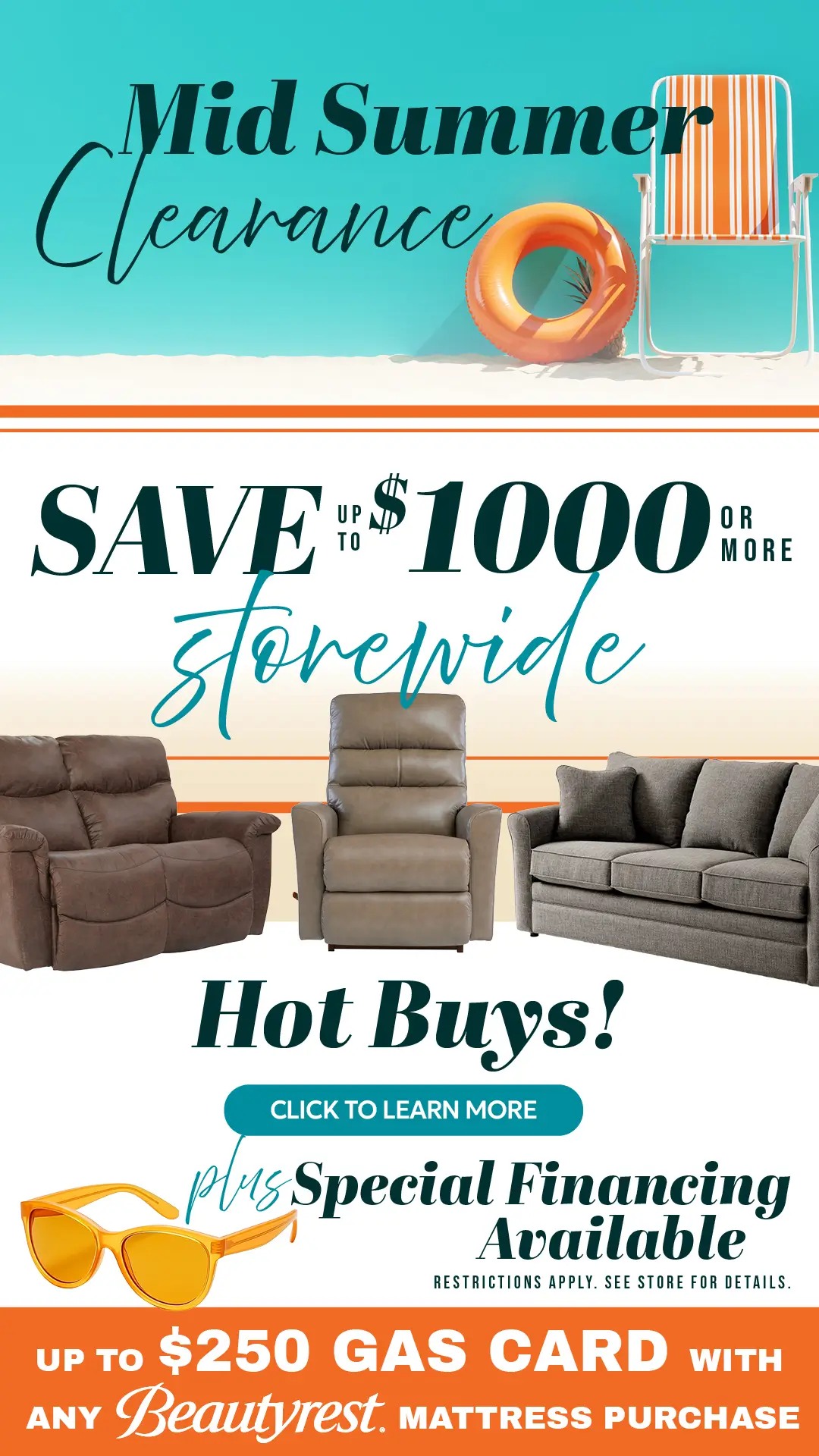 Moores Summer Clearance Event Online Rotators 20263