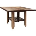900 Antique 52" Counter Height Dining Table