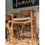 NEST 1210346 1210339BAR HEIGHT STOOL WITH UPH SEAT CUSHION