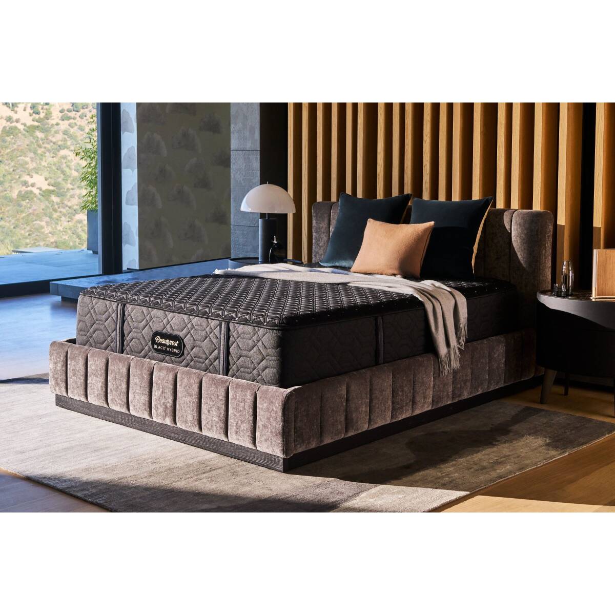 Beautyrest Black 24 Series 1 Hybrid Firm TT Full Back Sleeper 3