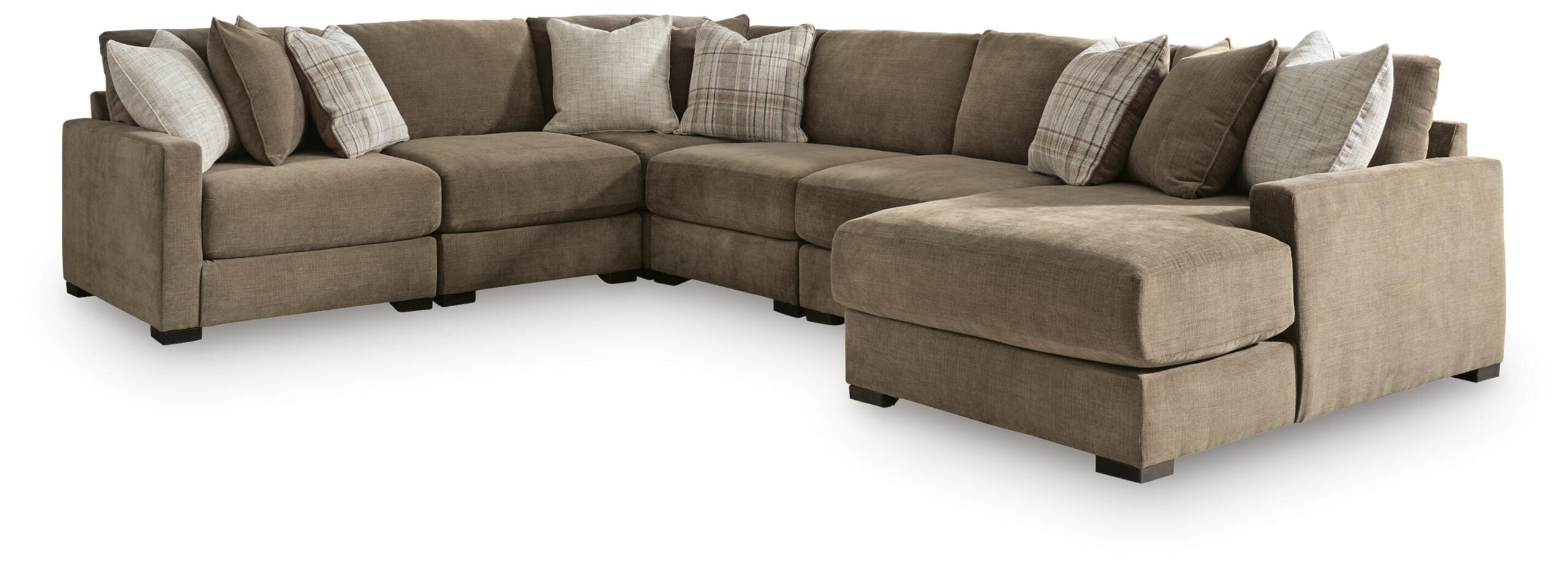 ed9d23530adc5ecd4ac34a0a2cad06f1 Camellia-Court 6-Piece Sectional with Chaise - Image 1