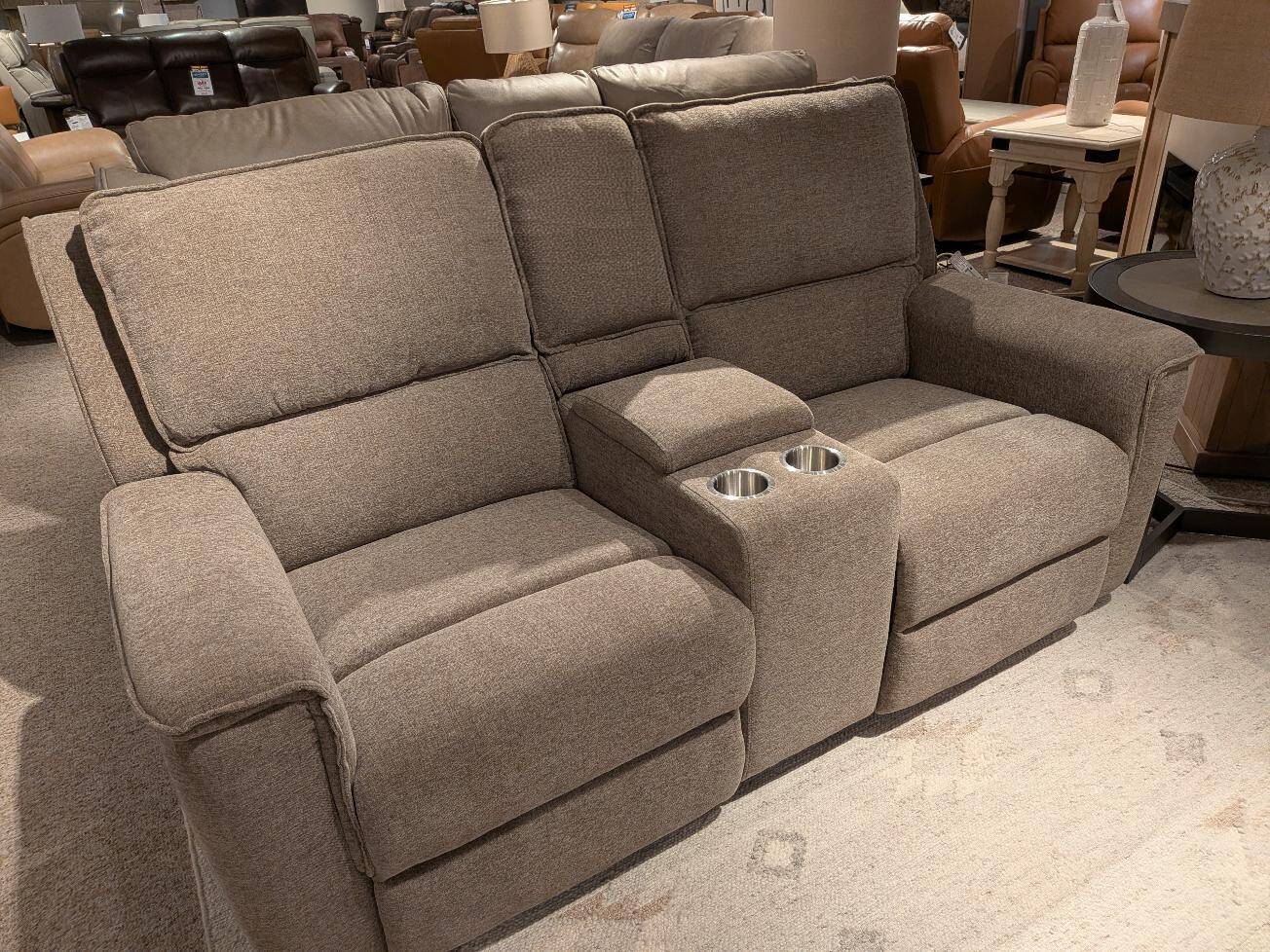 BAS 3537 PWR RECLINING LOVESEAT