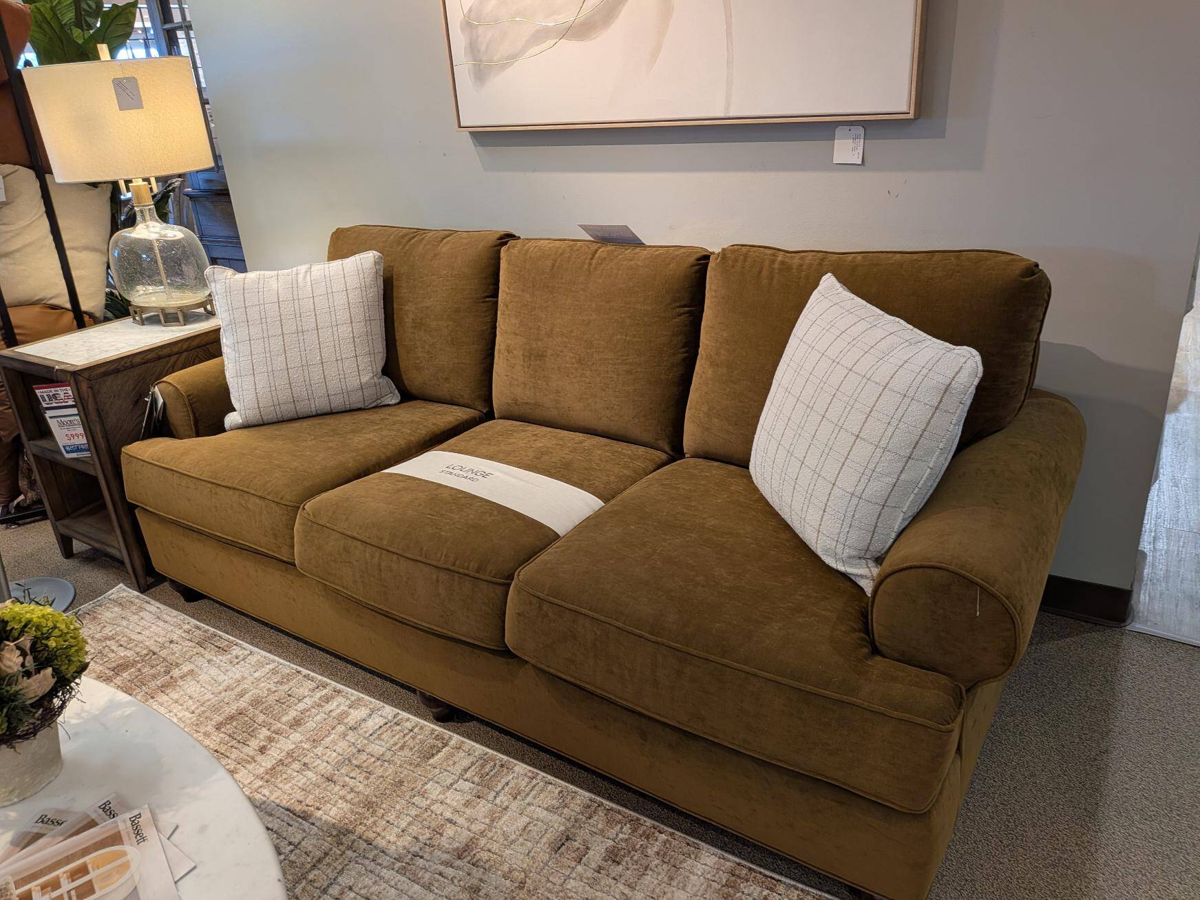 BASSETT C000-72DT CUSTOM SOFA