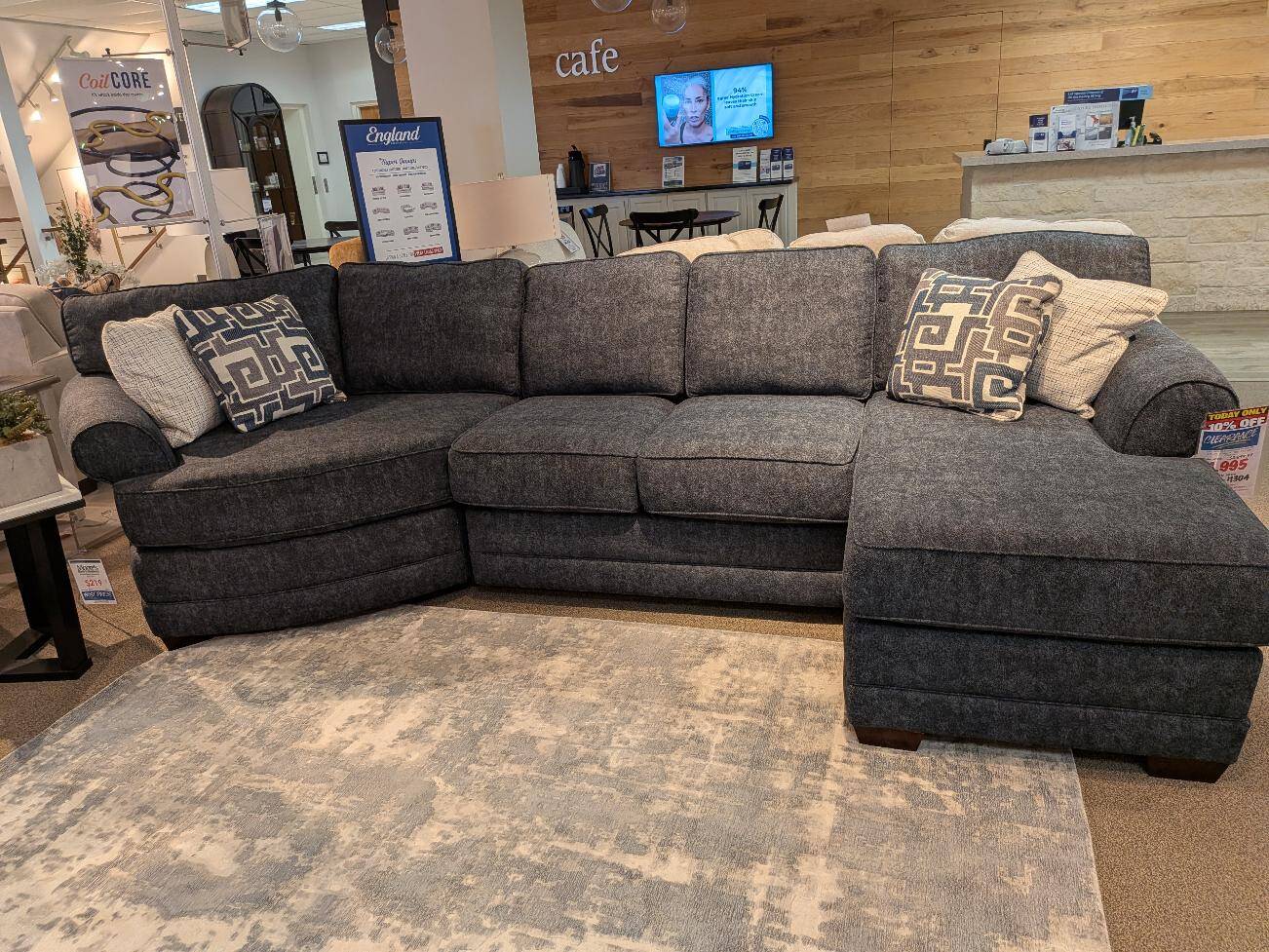 ENGLAND 5630 3 PC SECTIONAL