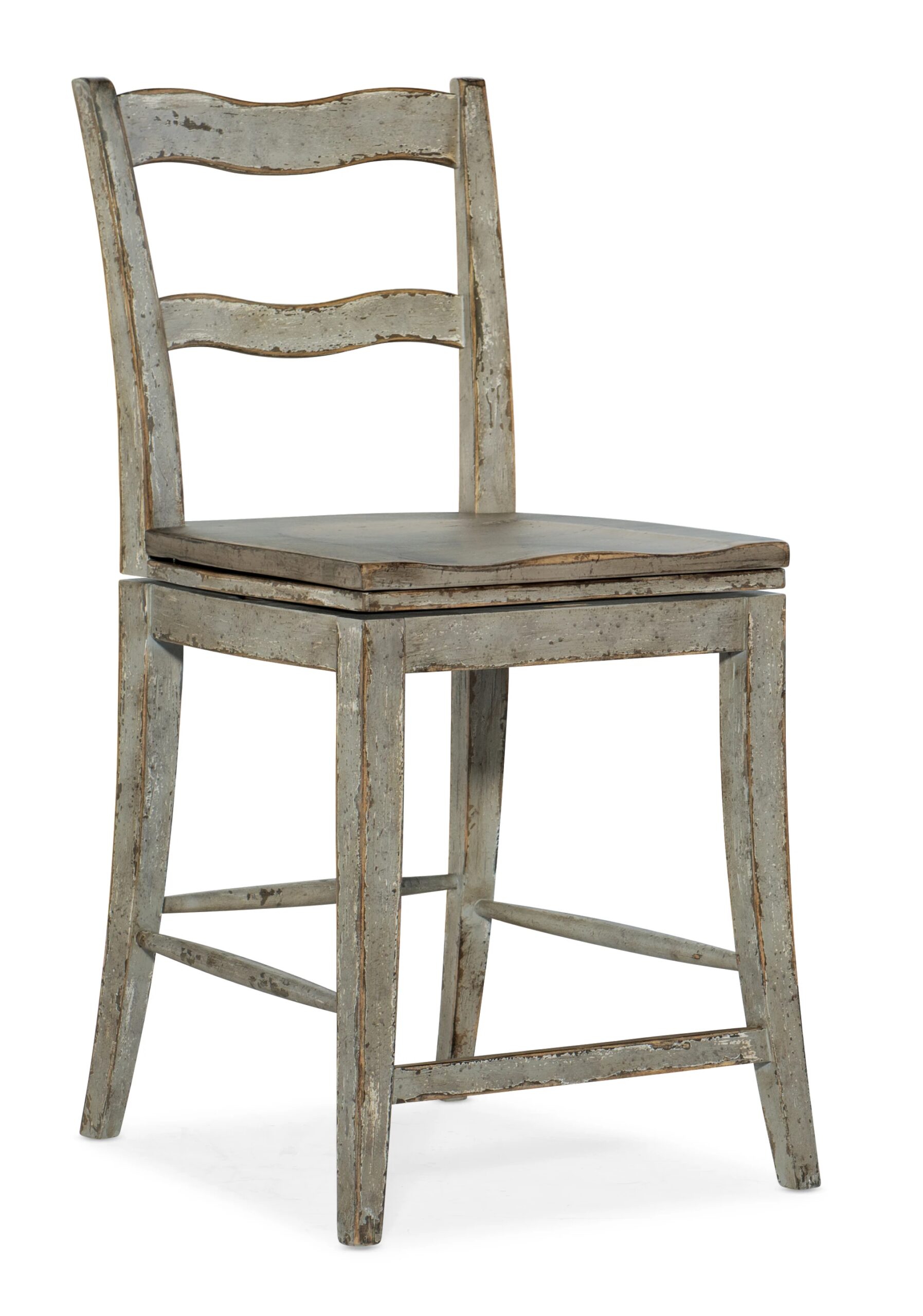 20dddf8cf0ca6a5bb2b626f560a8802a Alfresco La Riva Ladder Back Swivel Counter Stool - Image 1