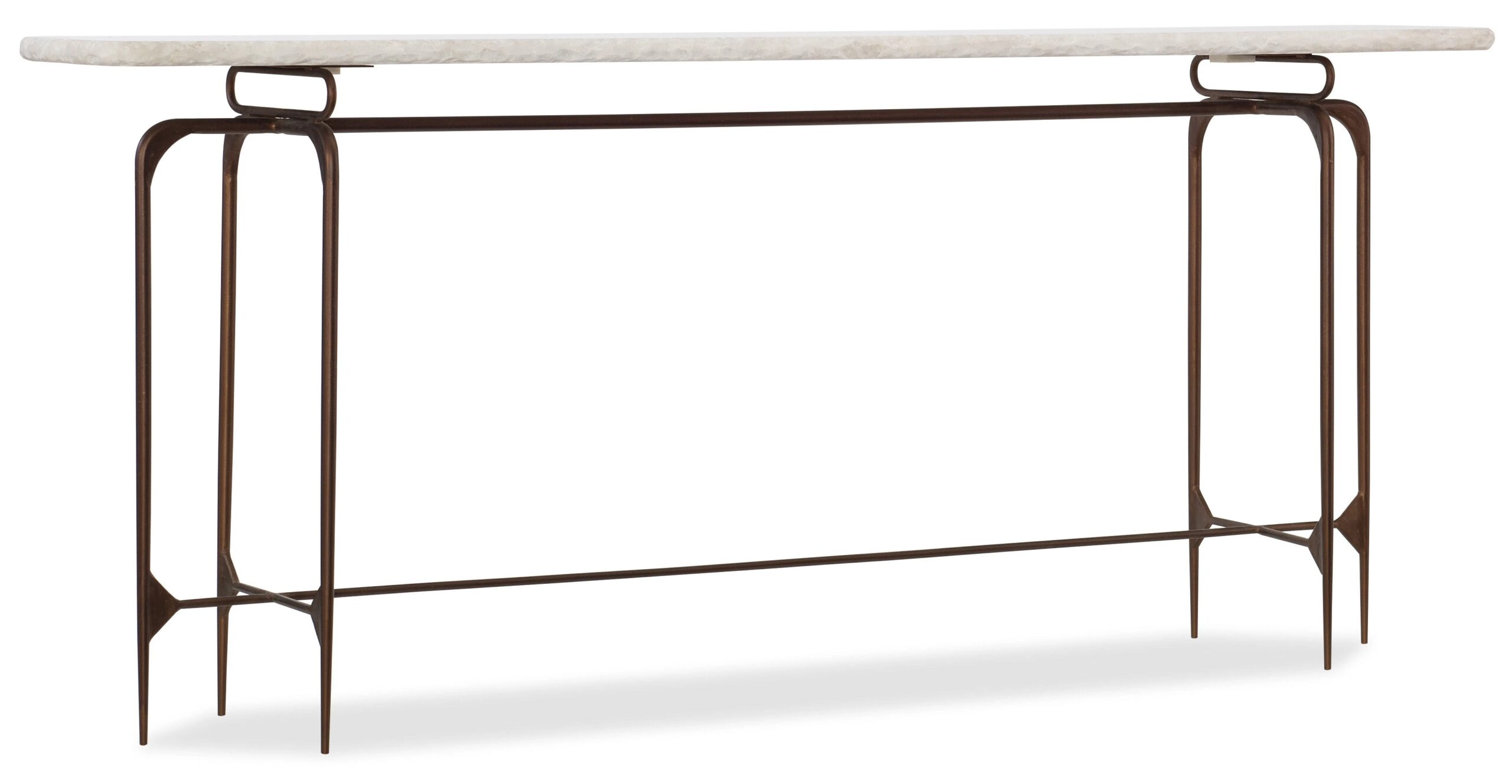 5633-85, Commerce and Market Living Room Skinny Metal Console