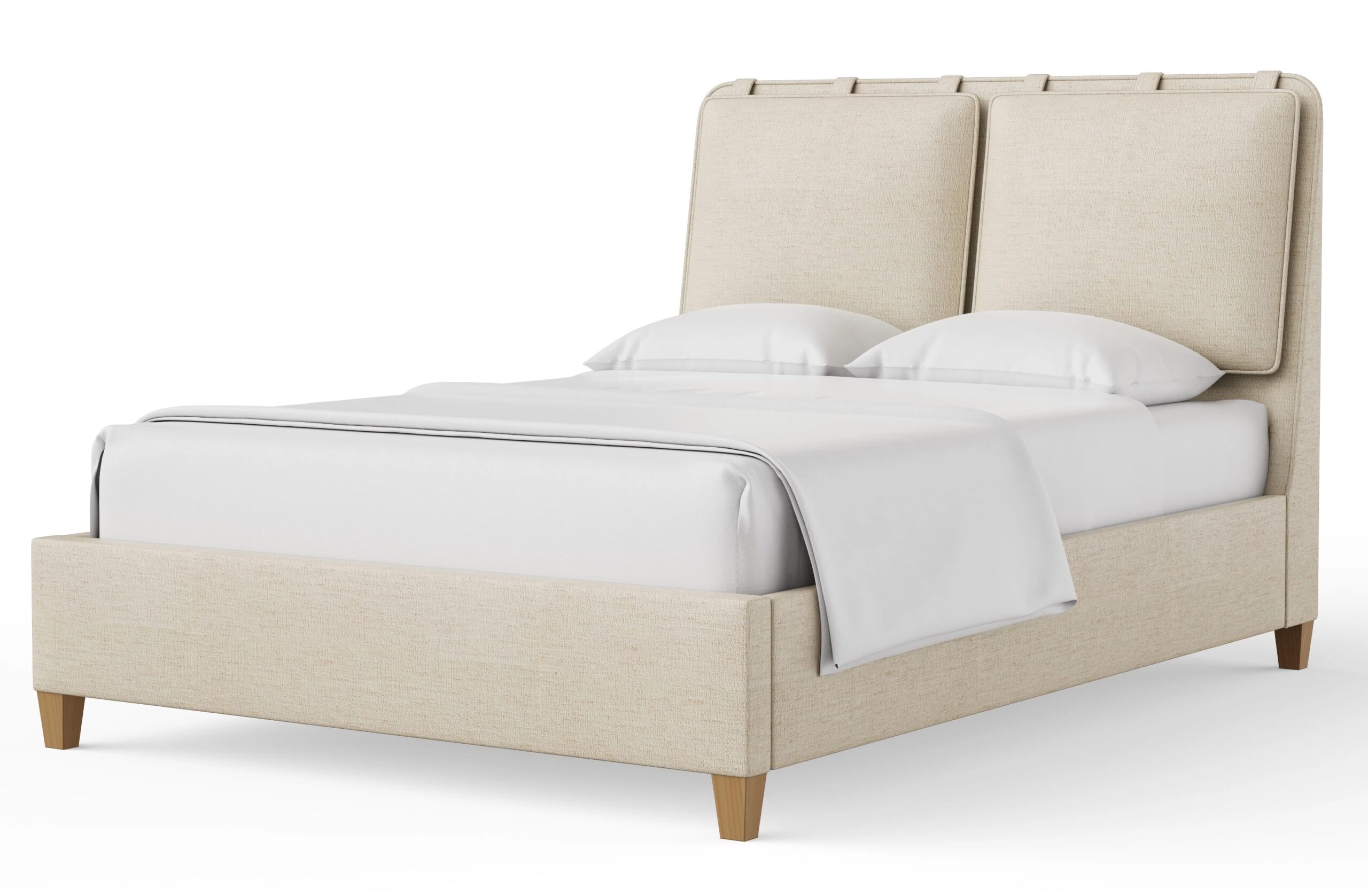 e574c13d169bc413210172ecc792f642 Nordhaven King Uph Bed-sandstone - 852-661K-166K-822K-404 - Image 1